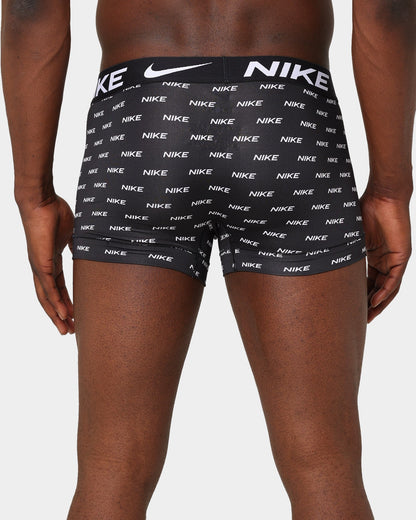 Nike Essential Micro Trunks 3 Pack Black/Cool Grey — view 5 of 5