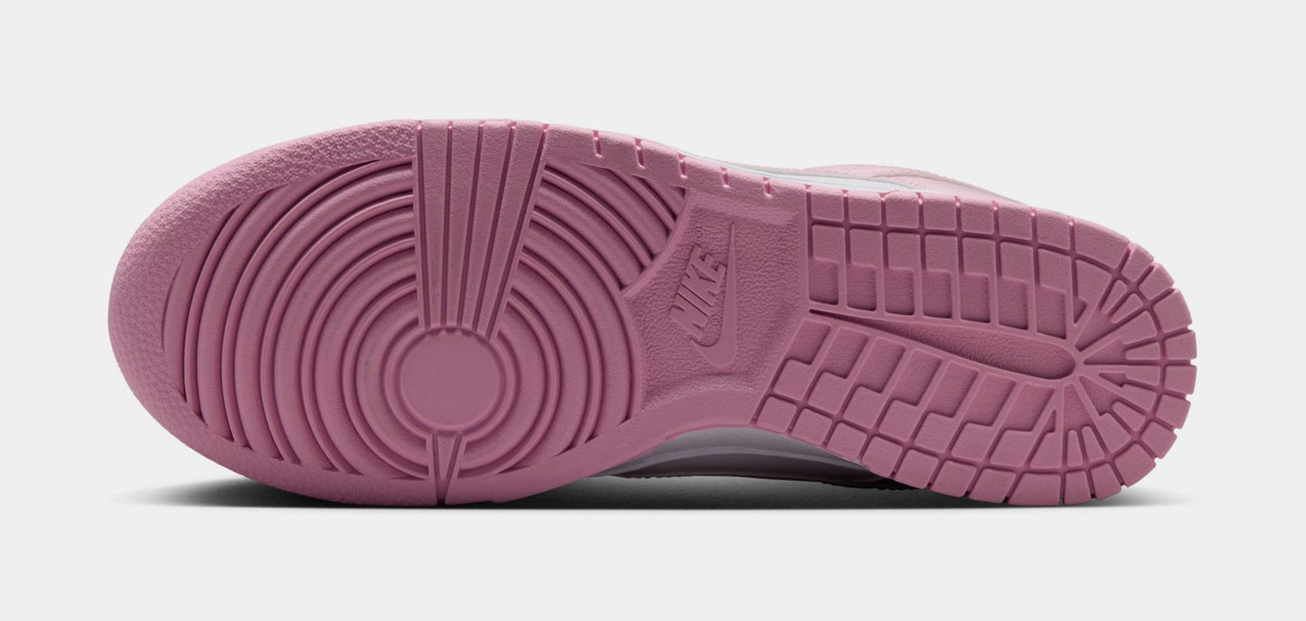Nike WMNS Dunk Low SE - White / Metallic Silver / Pink Rise — view 4 of 5