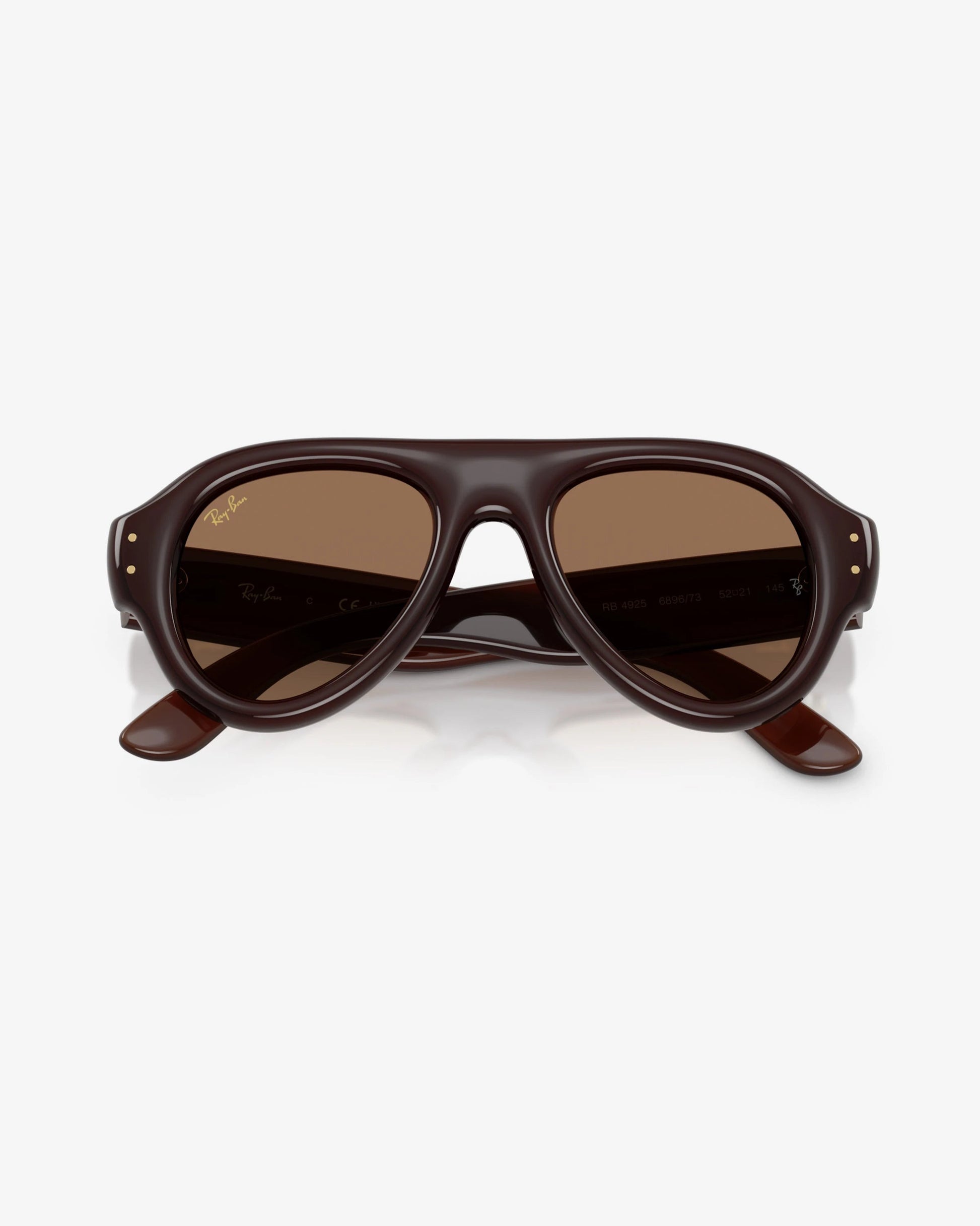 Ray-Ban x A$AP Rocky Aviator Puffer - Transparent Brown — view 6 of 6