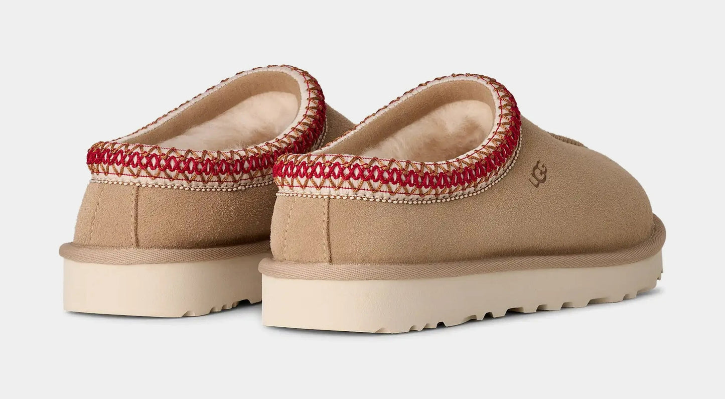 Tasman II Slipper Womens Sandals in Sand / Dark Cherry — view 3 of 4