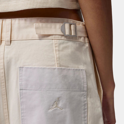 Flight '91 Wide Leg Baggy Womens Pants in Chalk / Vast Grey — view 4 of 4