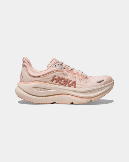 Bondi 9 Womens Running Shoes (Rose Latte/Rose Cream) — view 1 of 3