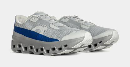Cloudmonster Void Mens Running Shoes (Grey/Blue) — view 4 of 6