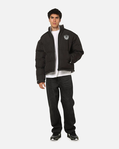 Mitchell & Ness Las Vegas Raiders Reversible Puffer Jacket Black — view 5 of 6