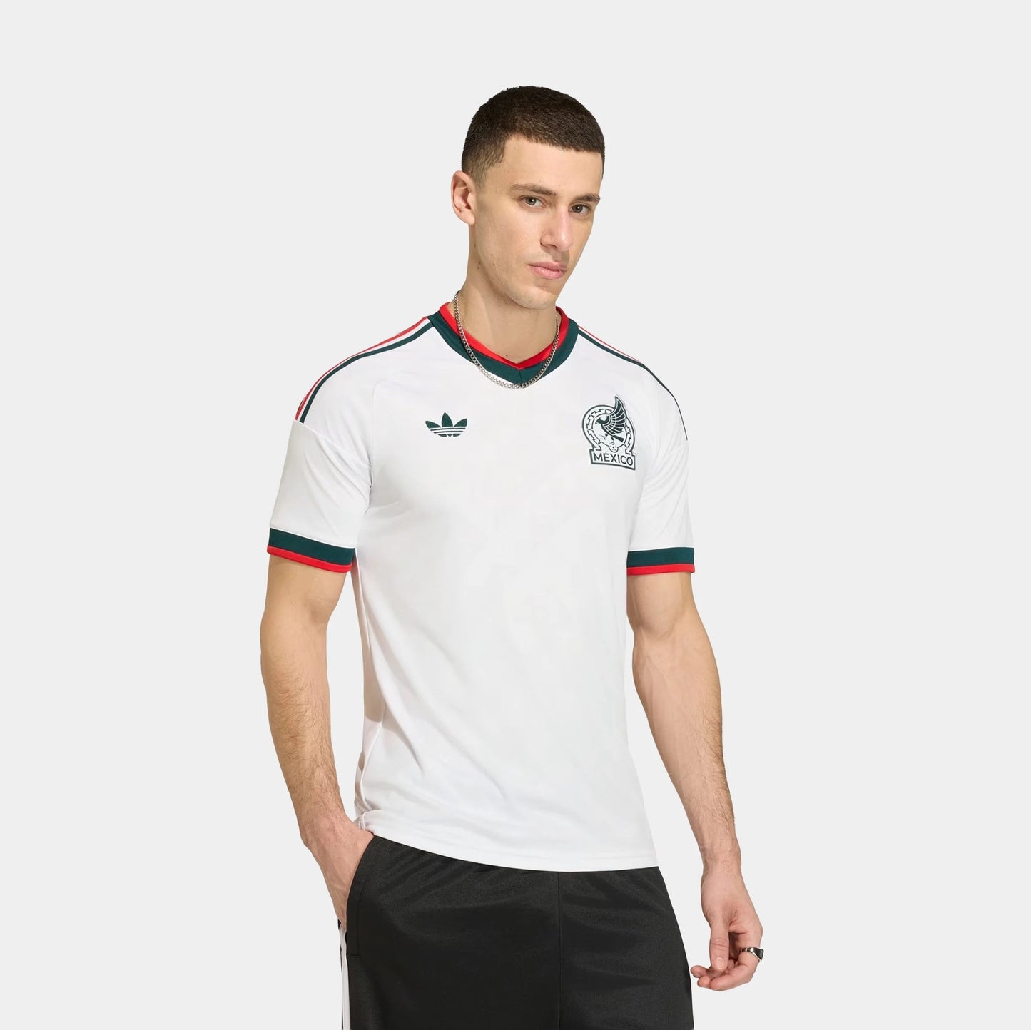Mexico 26 Away Replica Mens Jersey (White) — view 1 of 4