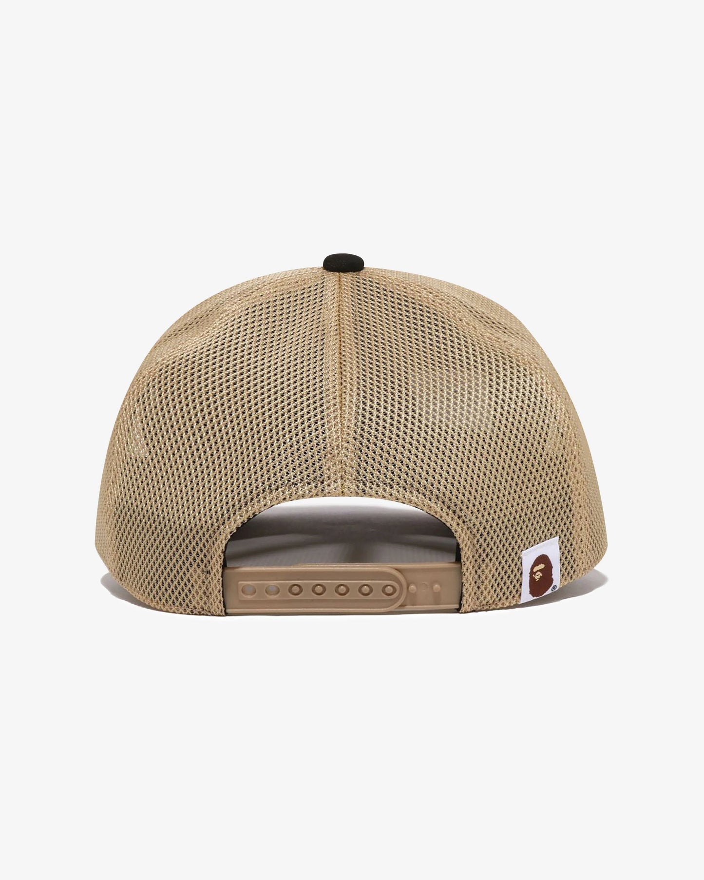 BAPE 1st Camo NYC Logo Mesh Cap - Yellow Camo — view 3 of 3