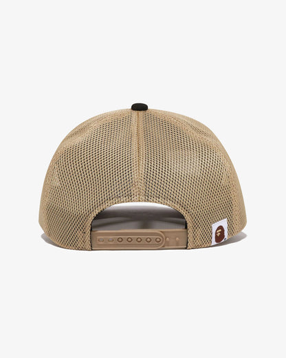 BAPE 1st Camo NYC Logo Mesh Cap - Yellow Camo — view 3 of 3