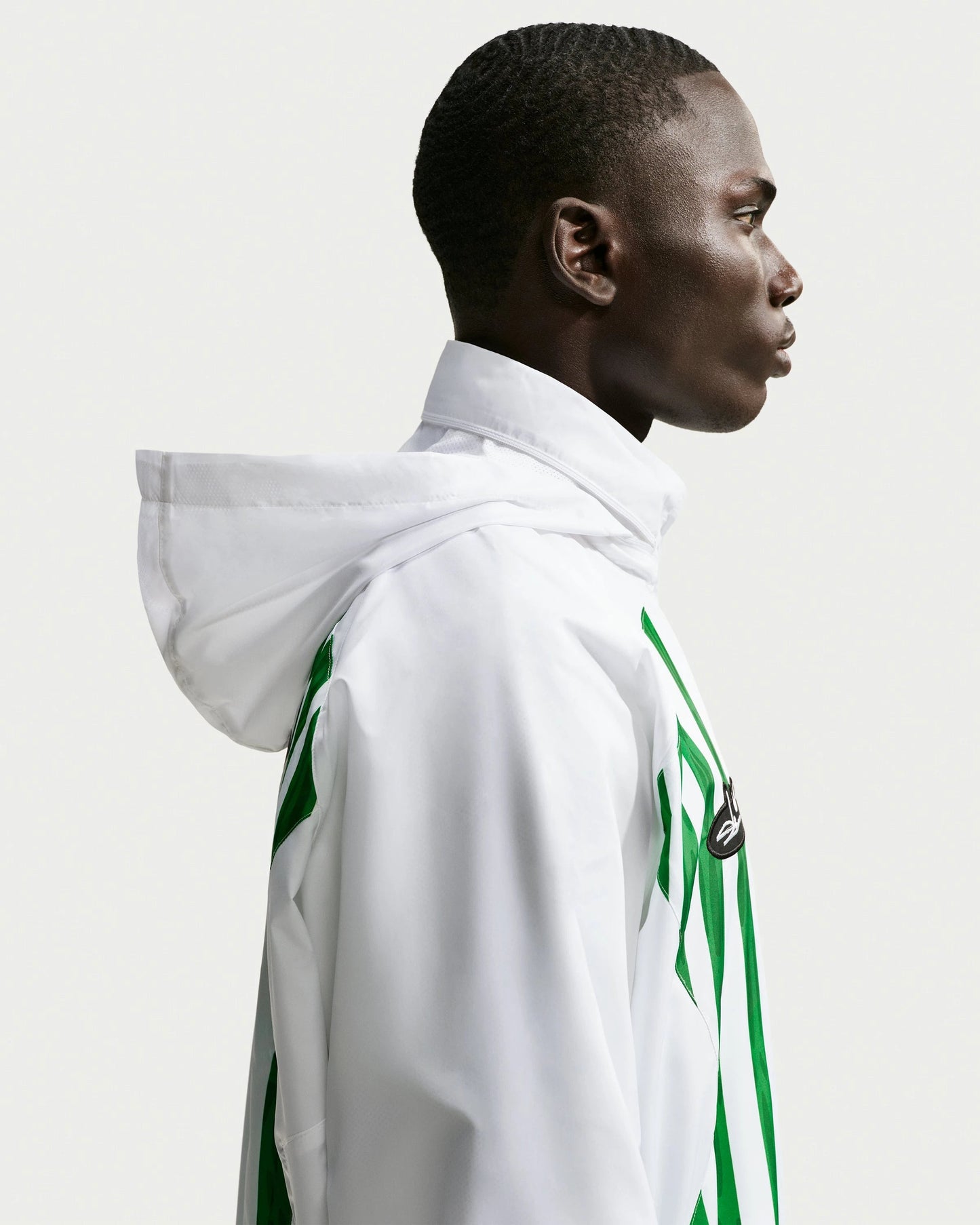 Nike x Slawn Ng Track Jacket - White/ Black — view 5 of 6