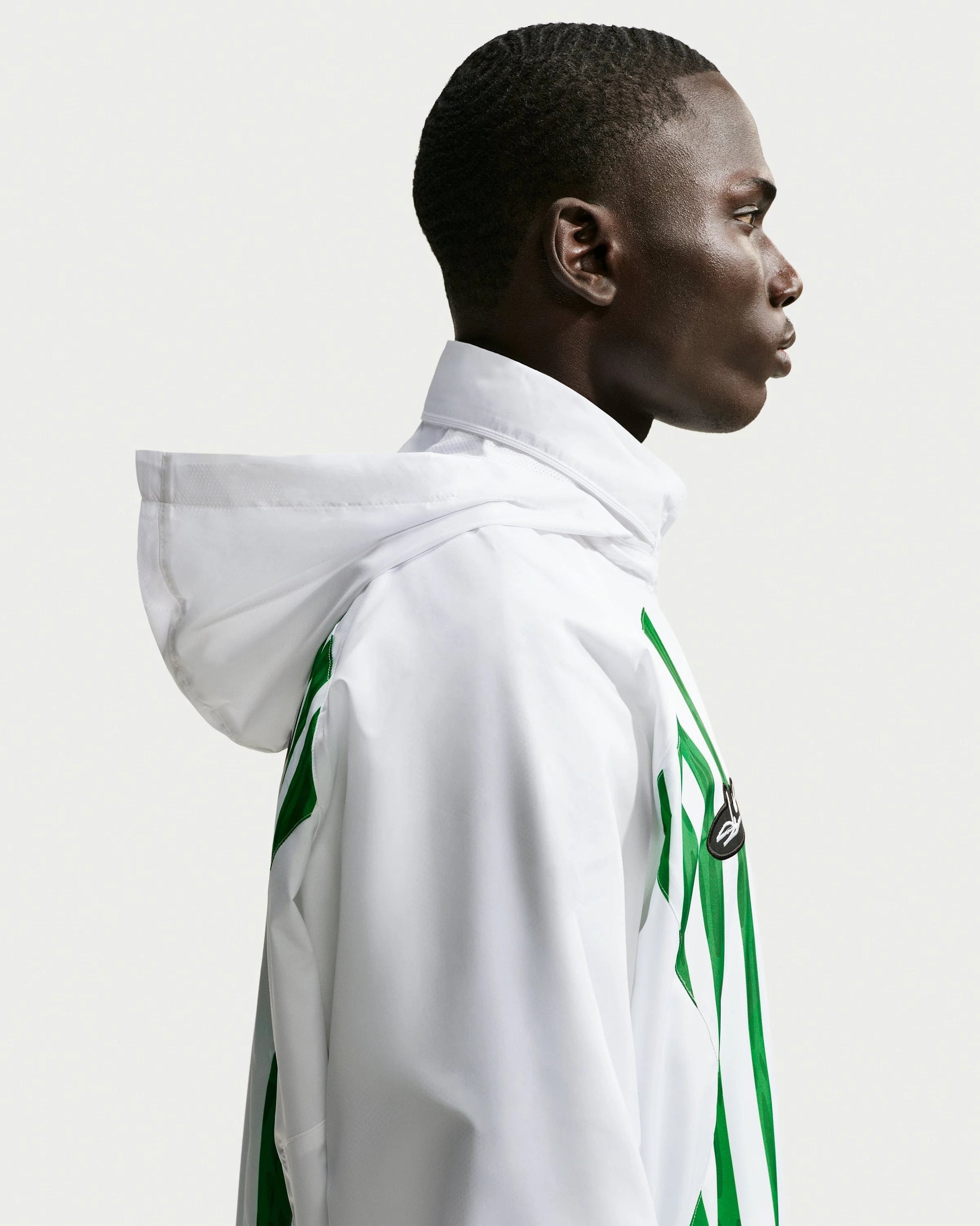 Nike x Slawn Ng Track Jacket - White/ Black — view 5 of 6