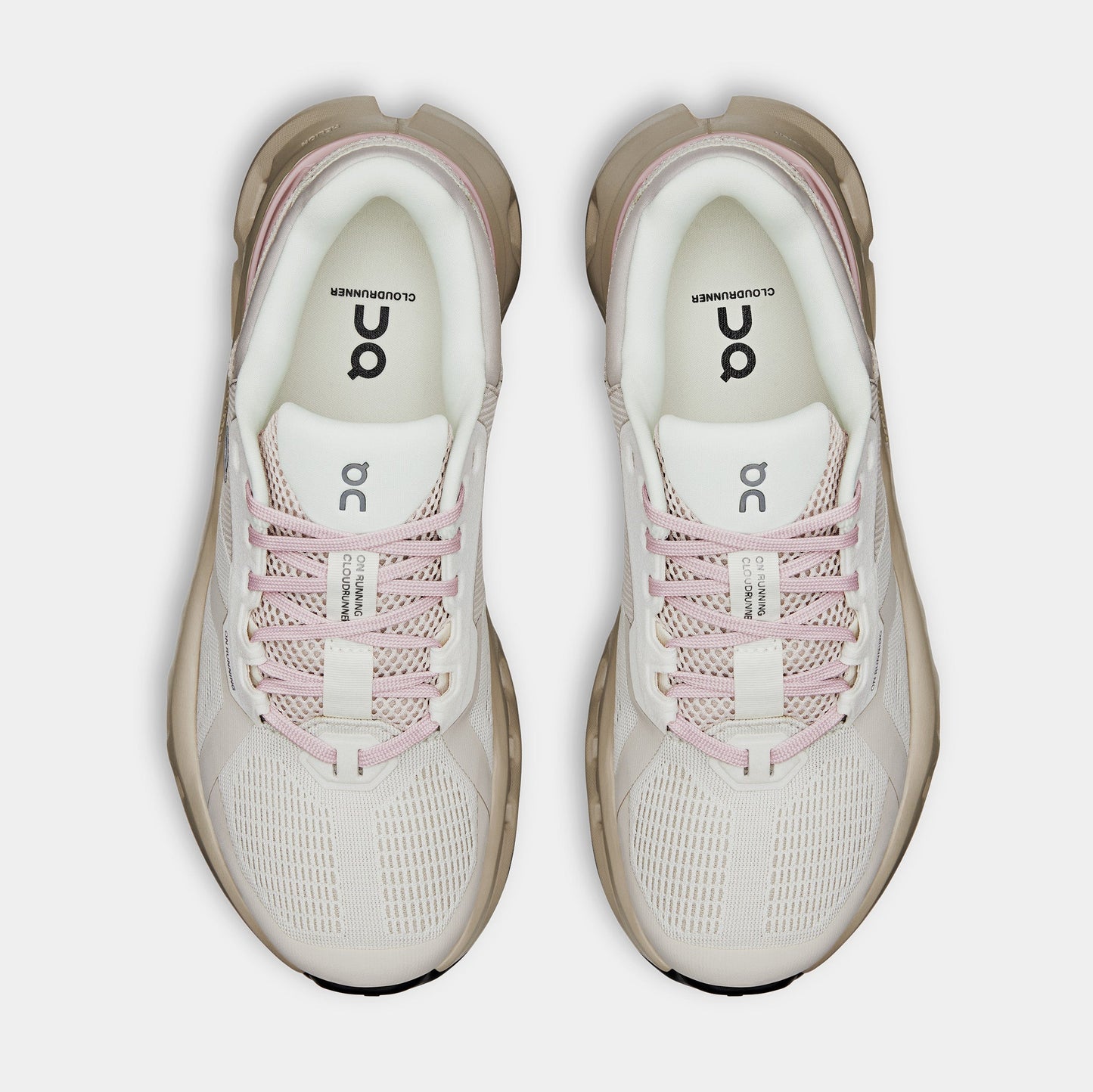 Cloudrunner 2 Womens Running Shoes (Silver/Mauve) — view 2 of 4