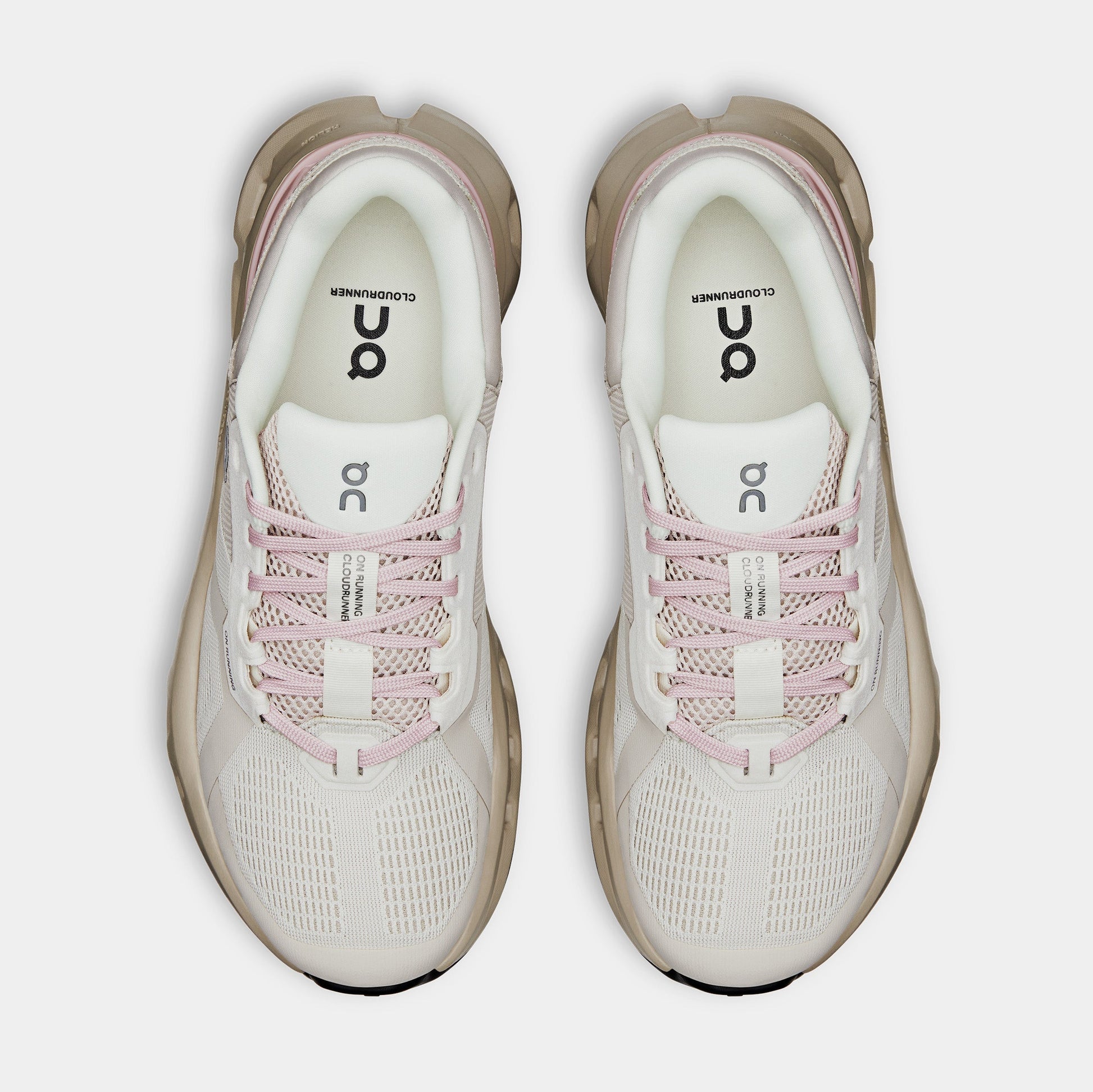 Cloudrunner 2 Womens Running Shoes (Silver/Mauve) — view 2 of 4