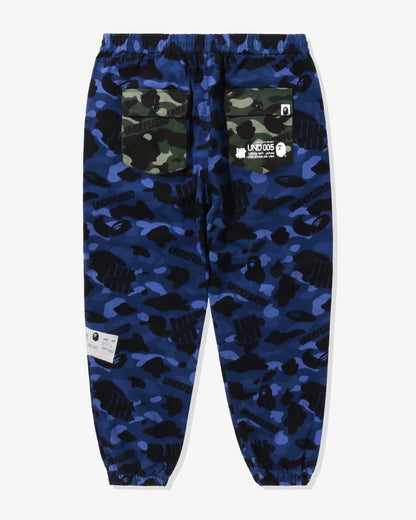 BAPE x UNDEFEATED Color Camo Flannel Pants - Navy — view 3 of 6
