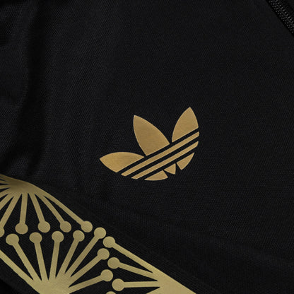 Mexico National Knit Track Mens Jacket (Black/Gold) — view 5 of 5