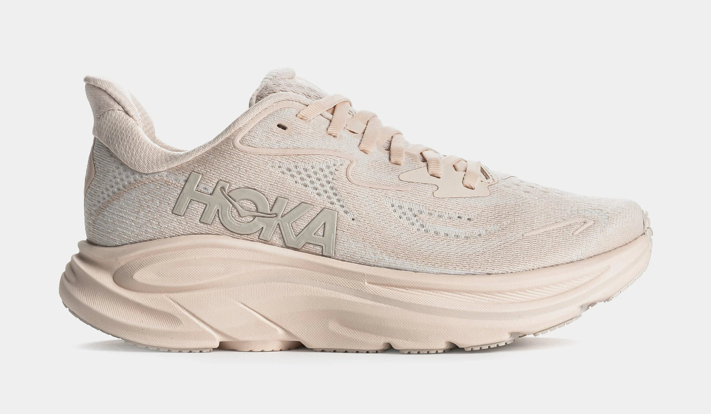 Clifton 10 Womens Running Shoes (Beige) — view 2 of 6