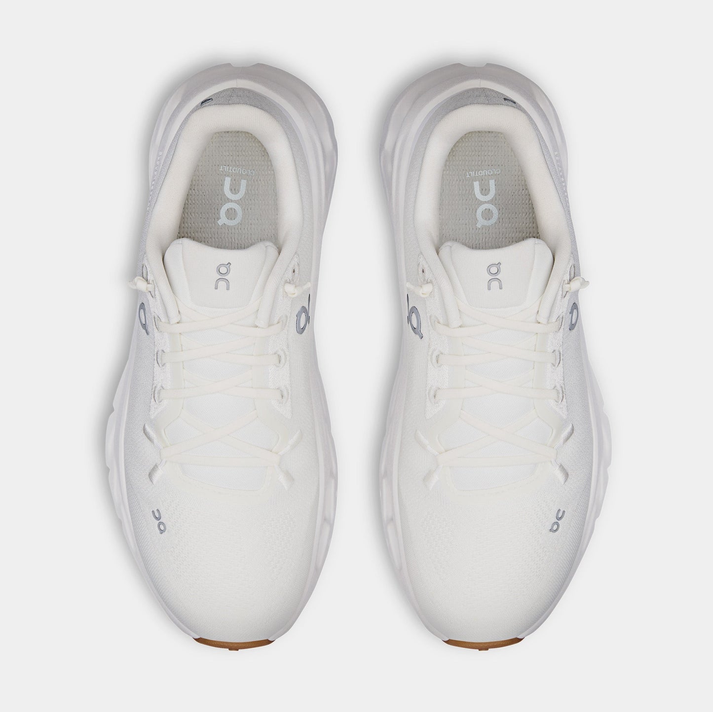 Cloudtilt Womens Running Shoes (White/Ivory) — view 2 of 4