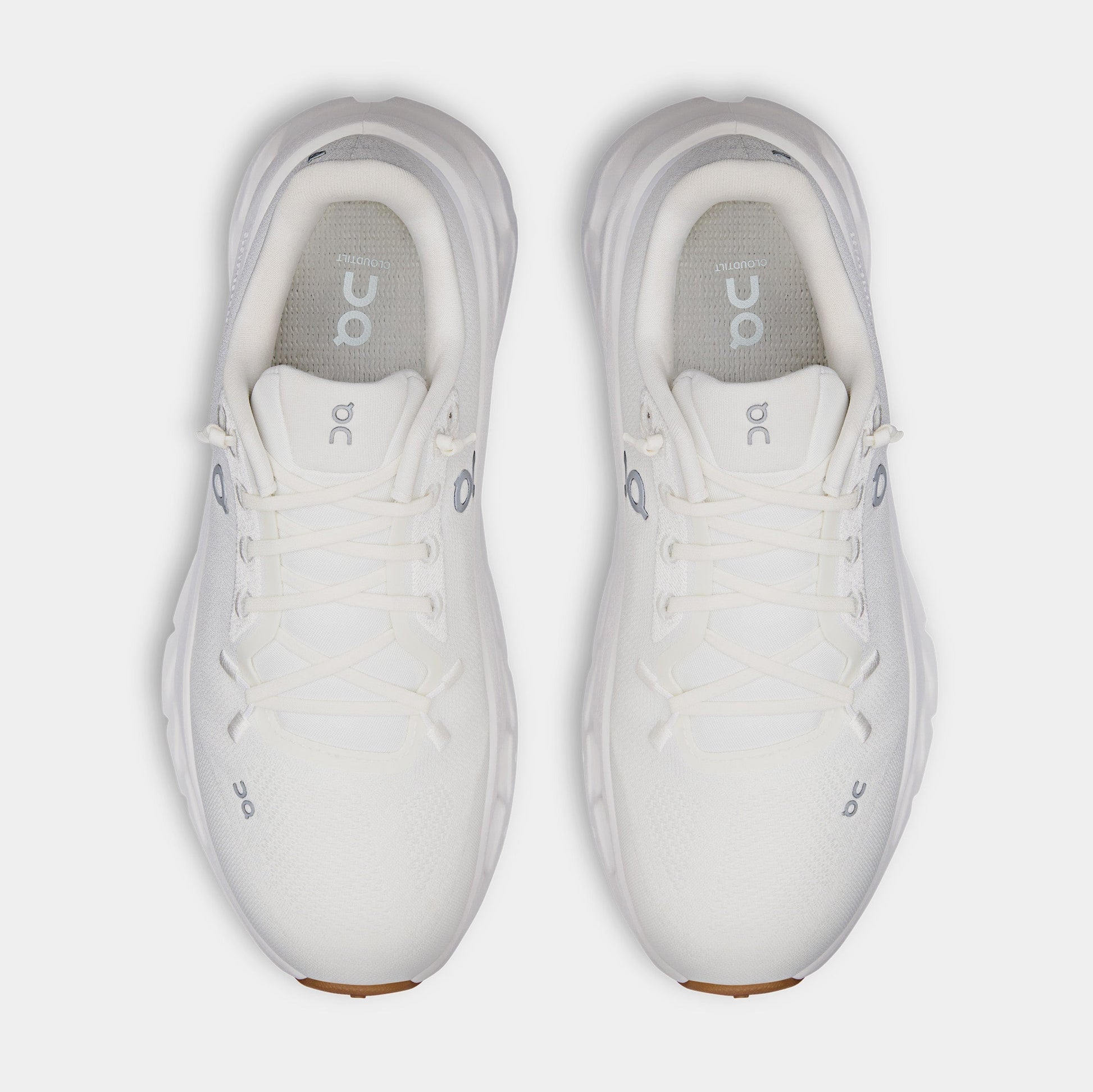 Cloudtilt Womens Running Shoes (White/Ivory) — view 2 of 4