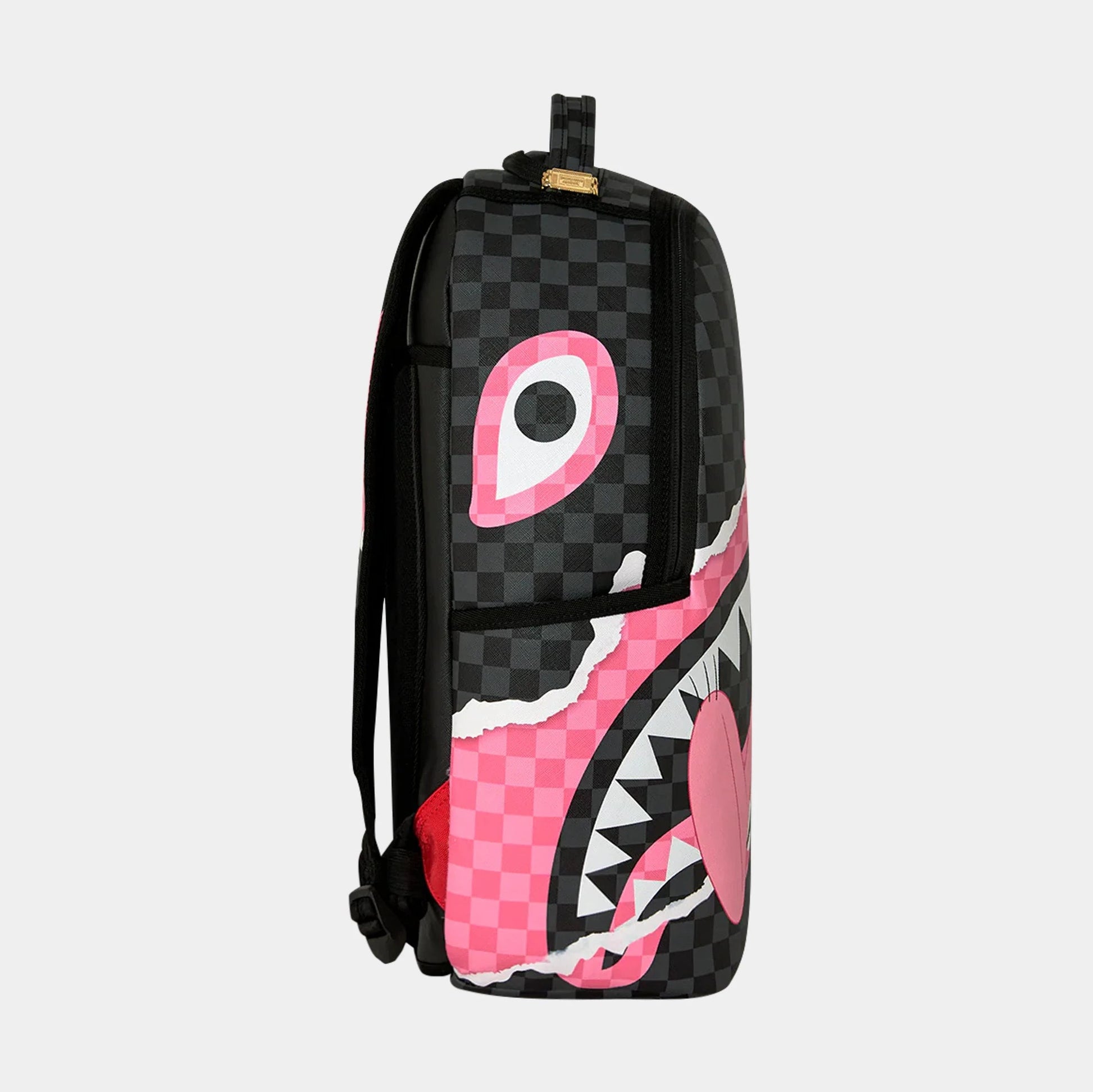 Pink Panther On The Run Mens Backpack (Pink/Grey) — view 3 of 6