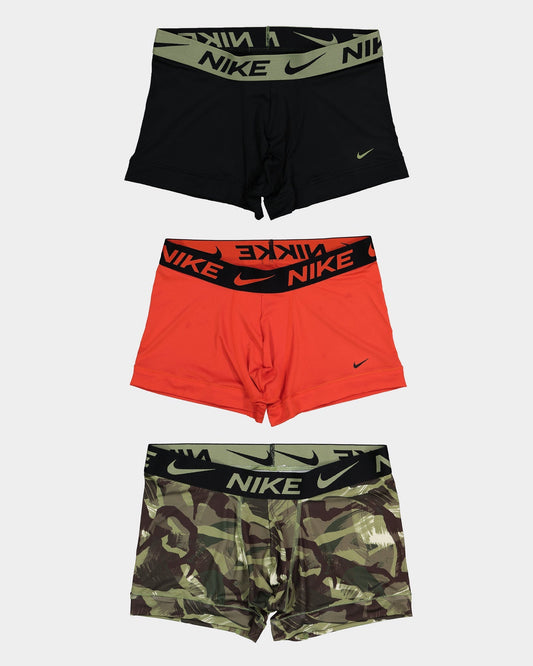 Nike Dri-FIT Essential Micro Trunk 3 Pack Multi-Coloured — view 1 of 5