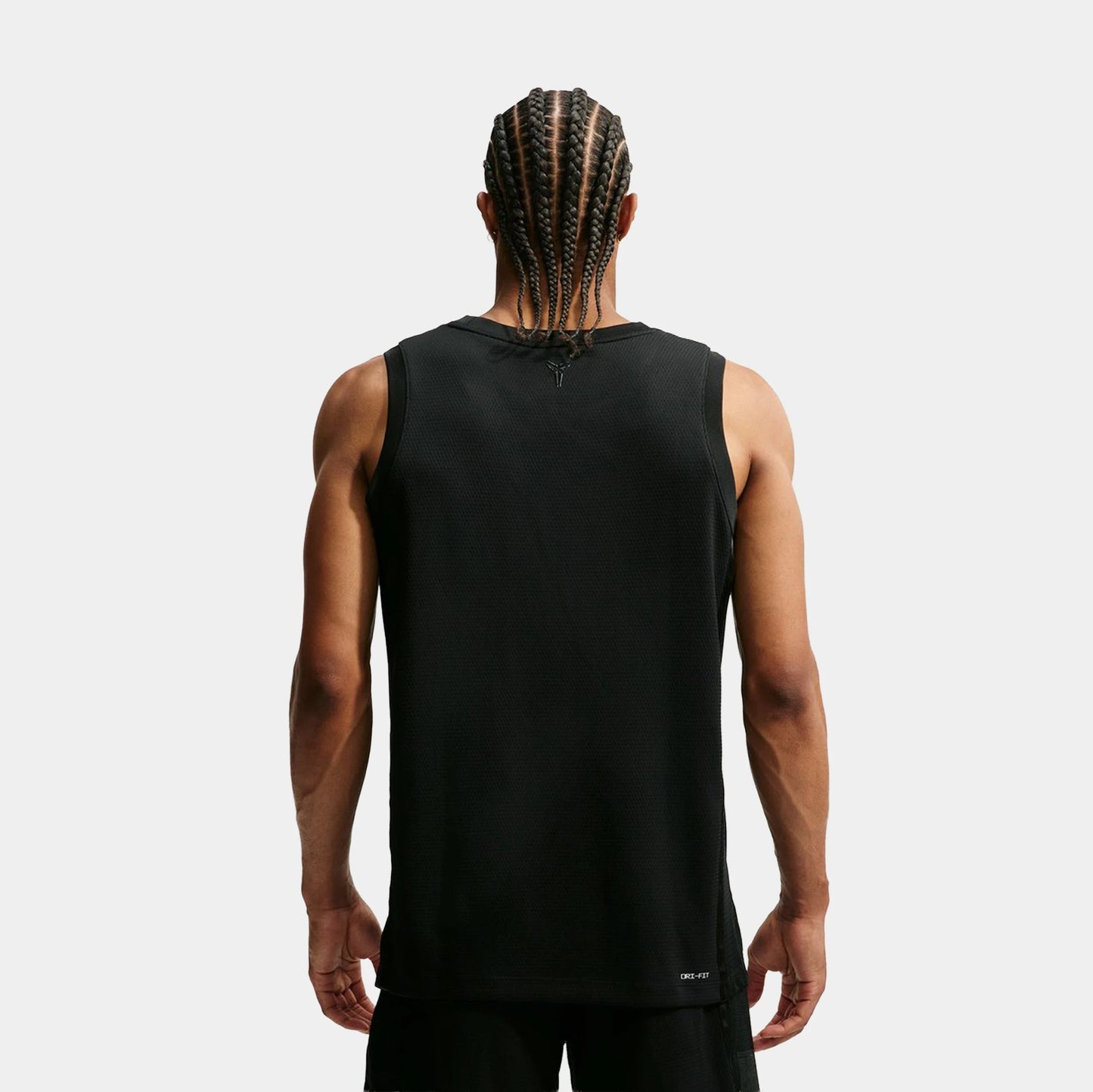 Kobe Basketball Mens Tank Top in Black / Metallic Gold — view 2 of 4