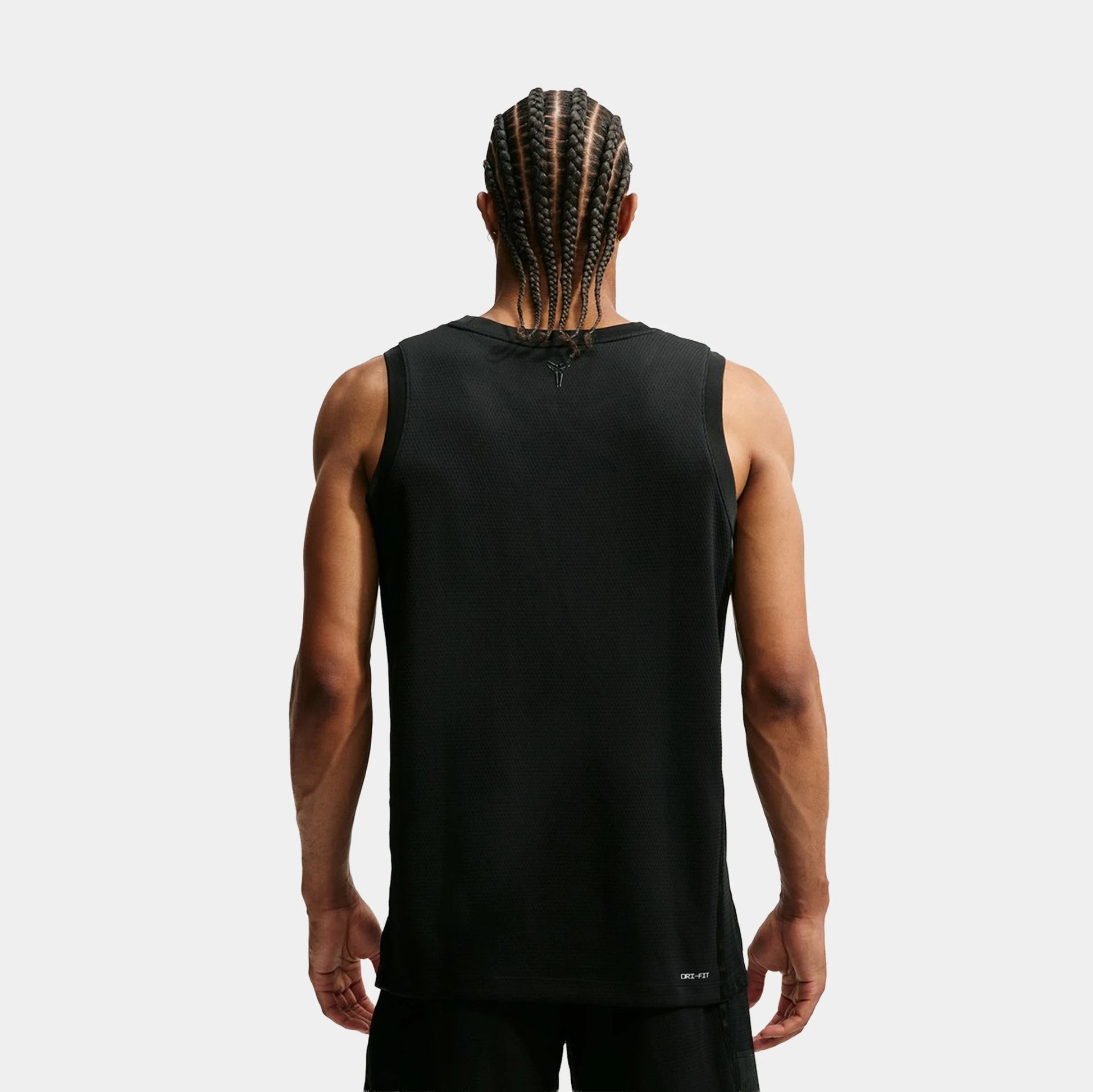 Kobe Basketball Mens Tank Top in Black / Metallic Gold — view 2 of 4