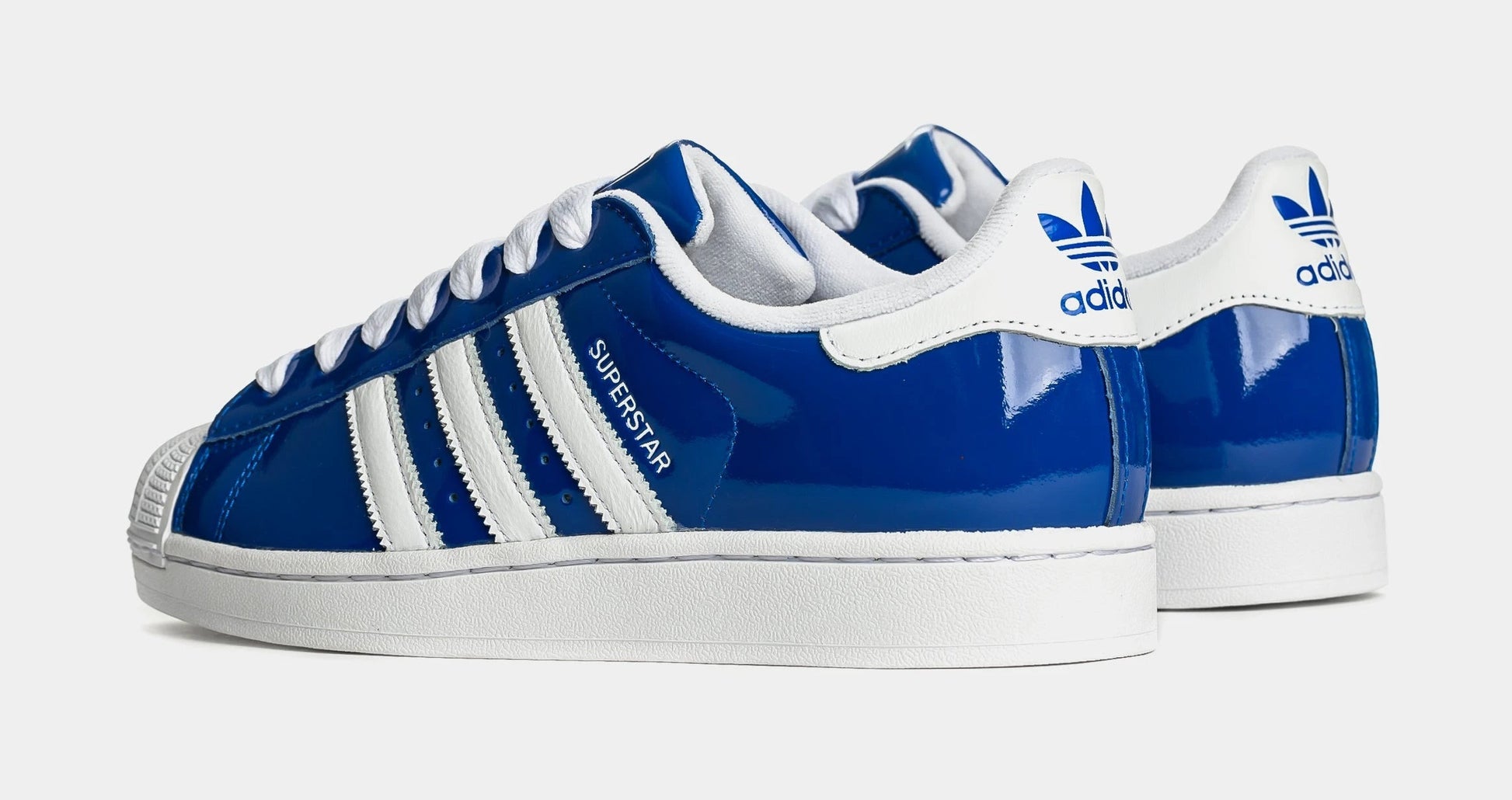 Superstar II Mens Lifestyle Shoes (Blue/White) — view 5 of 6
