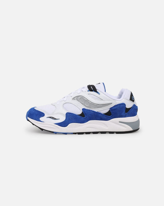 Saucony Grid Shadow 2 White/Blue — view 1 of 6