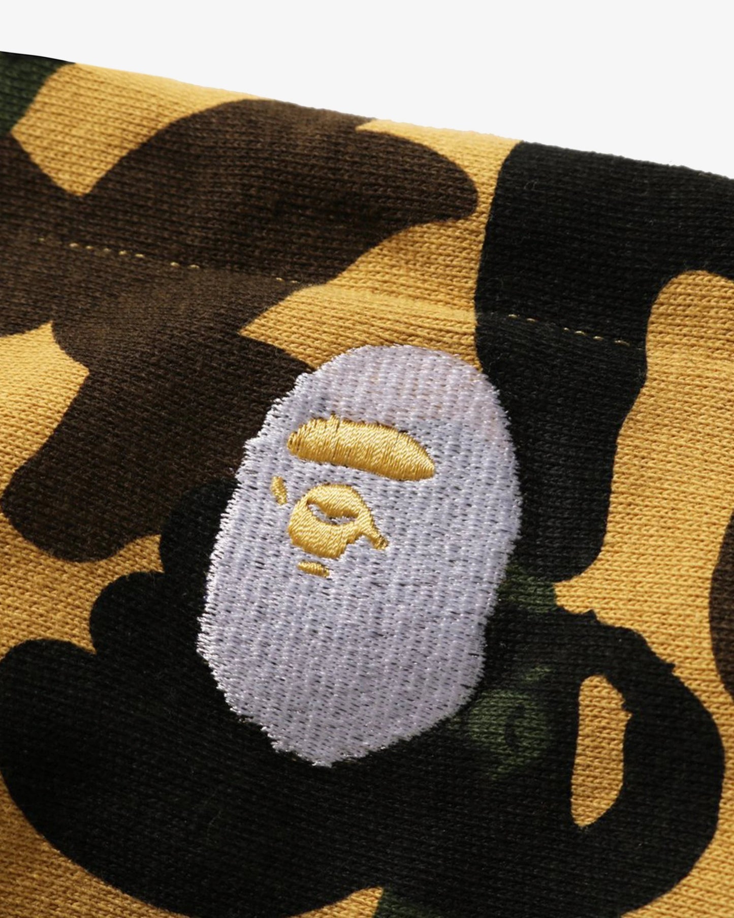 BAPE 1st Camo Pullover Hoodie - Yellow Camo — view 3 of 3