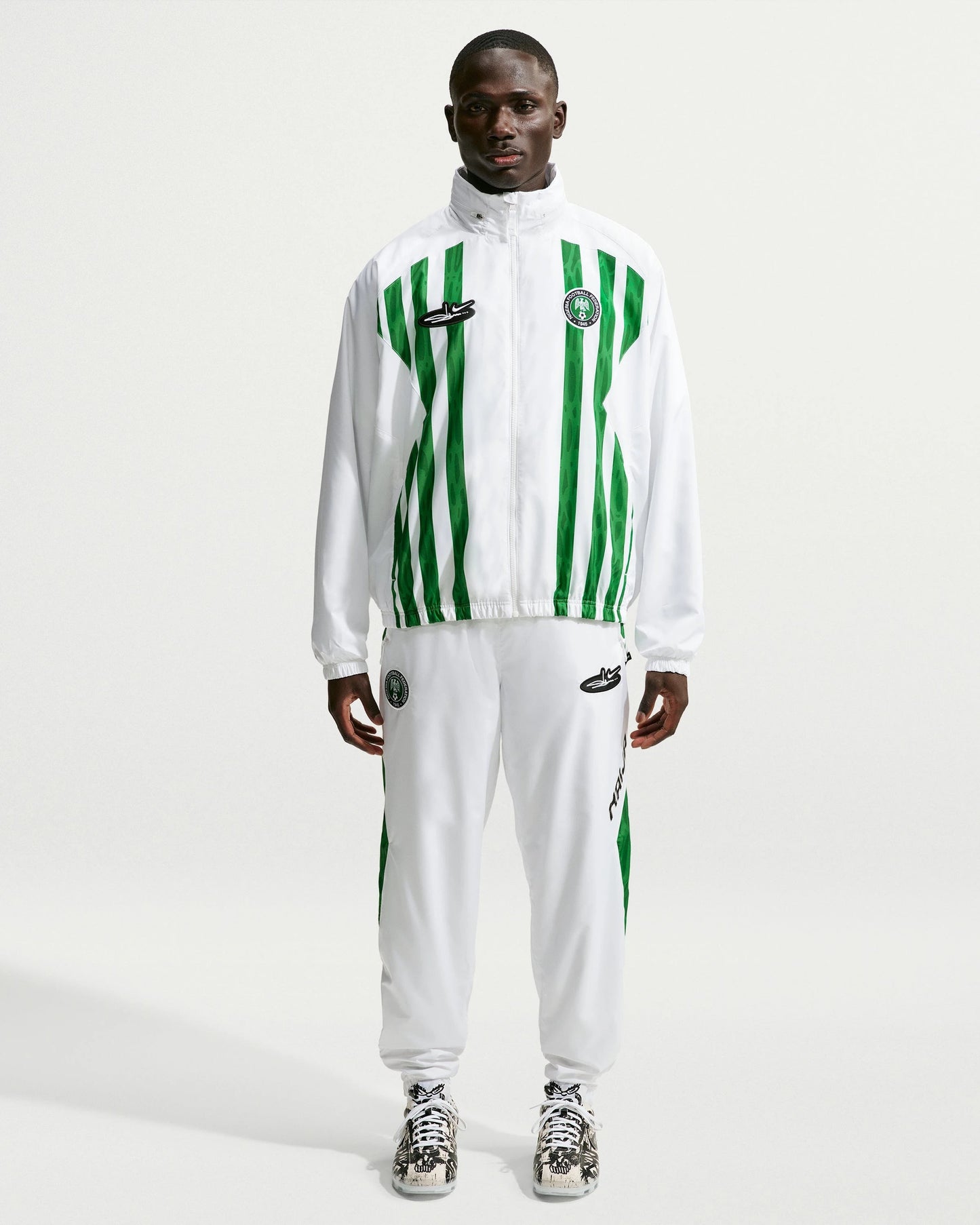Nike x Slawn Ng Track Pant White/ Black — view 4 of 6