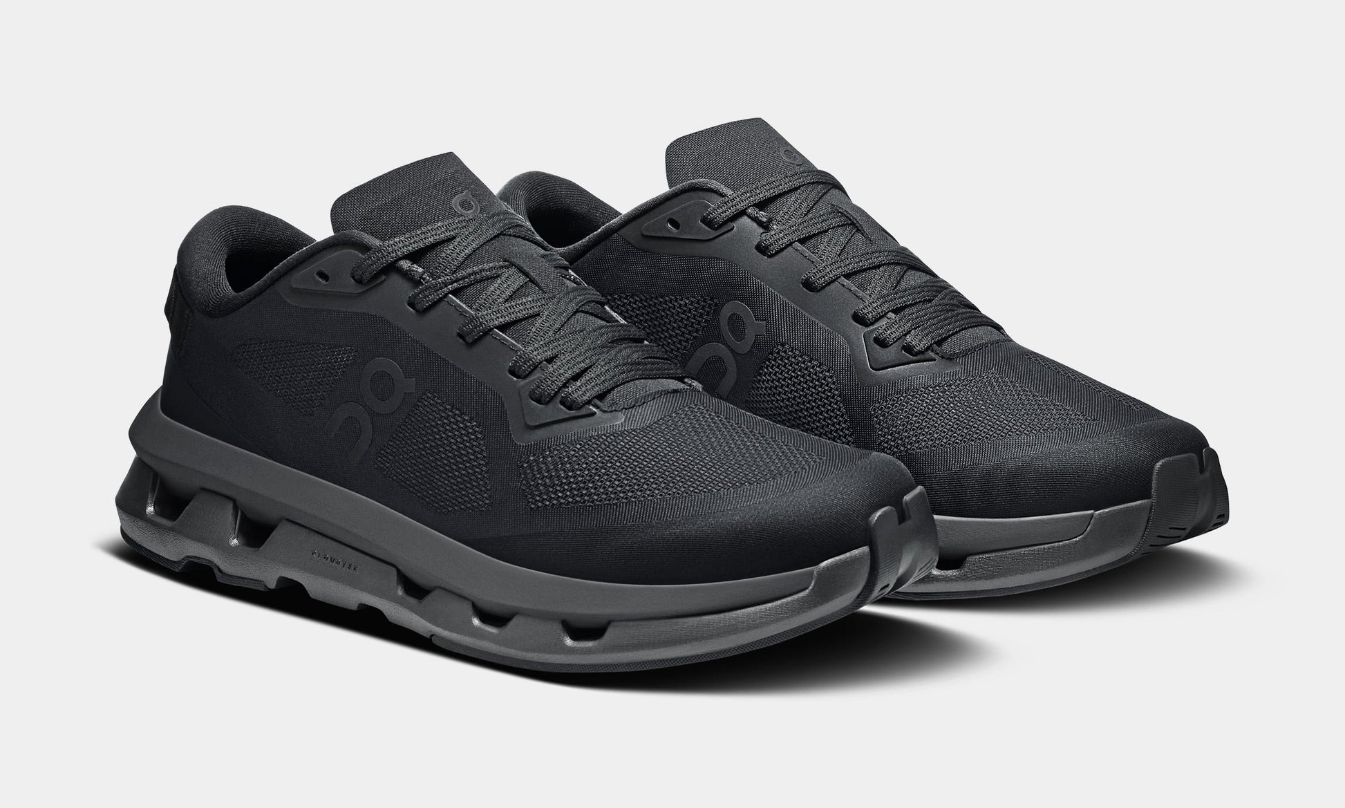 Cloudzone Womens Running Shoes (Black/Eclipse) — view 4 of 4