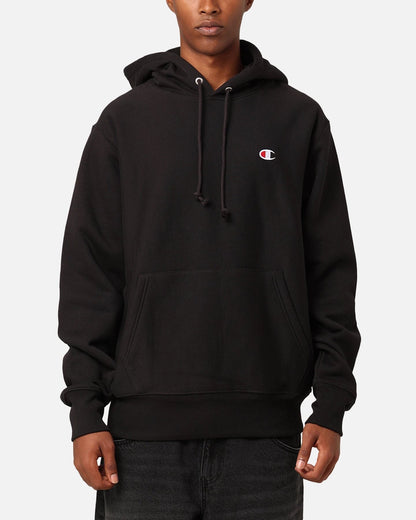 Champion Reverse Weave Small C Hoodie Black — view 1 of 6