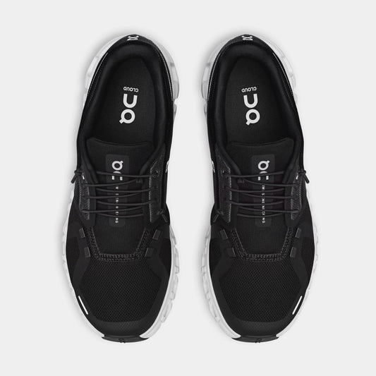 Cloud 6 Womens Running Shoes (Black/White) — view 1 of 4