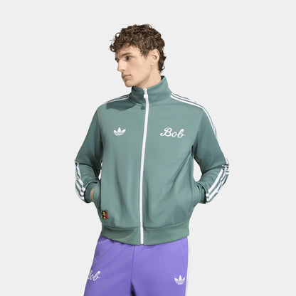Bob Marley Originals Track Mens Jacket in Tech Emerald — view 1 of 4