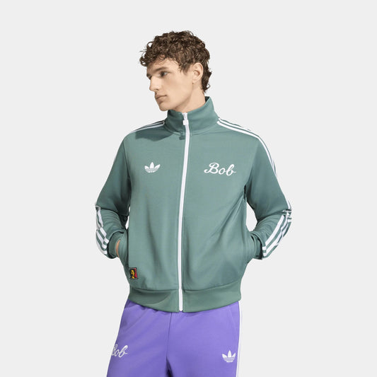 Bob Marley Originals Track Mens Jacket in Tech Emerald — view 1 of 4