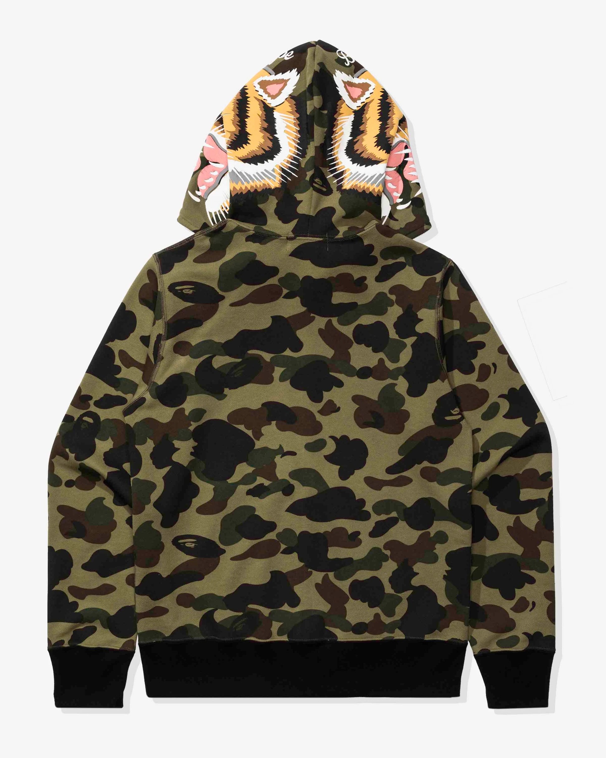 BAPE 1st Camo Tiger Full Zip Hoodie - Green Camo — view 4 of 4