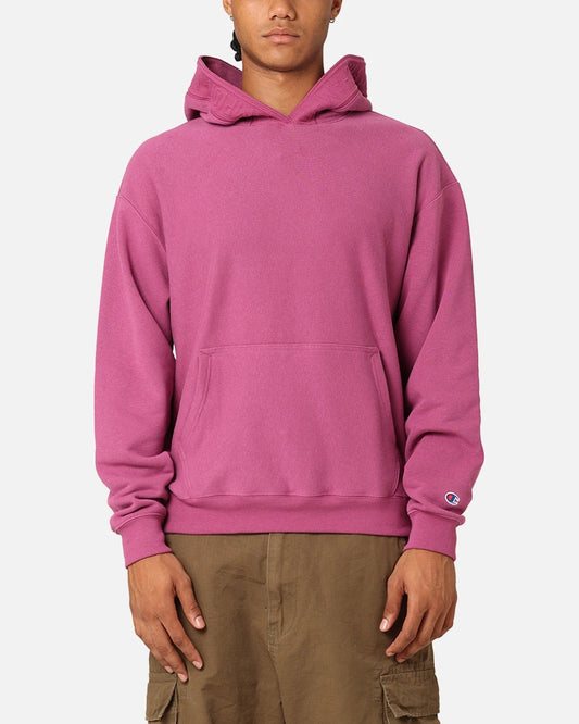 Champion Reverse Weave Terry Tape Hoodie Berry — view 1 of 6