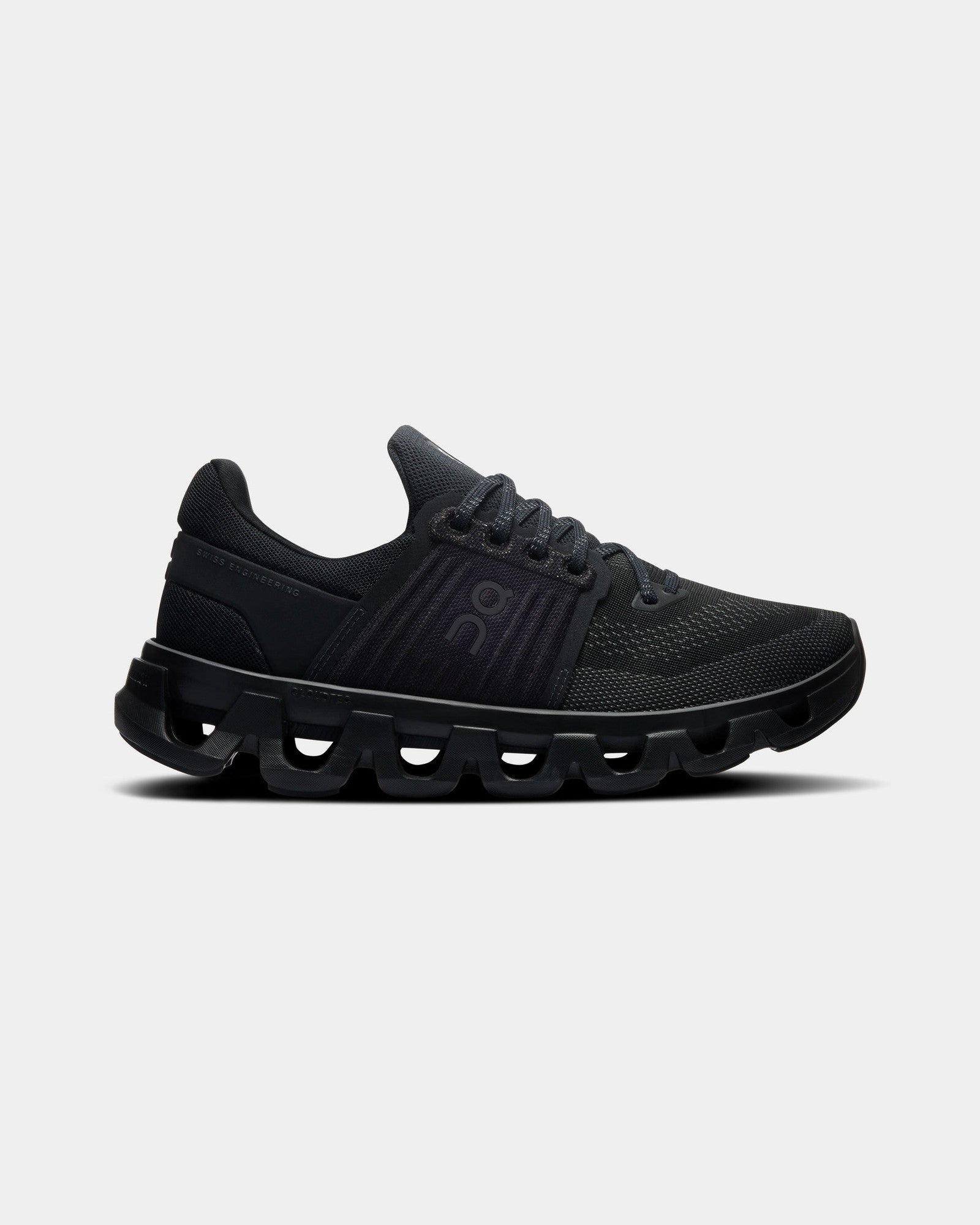 Cloudswift 4 AD Womens Running Shoes (Black/Rock) — view 1 of 4