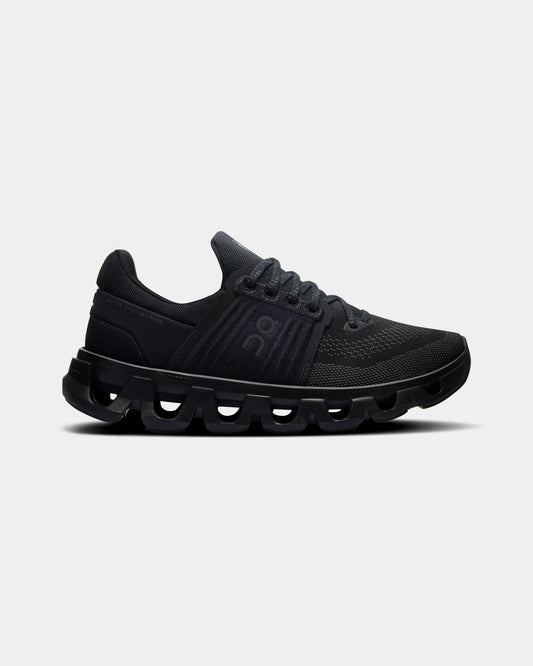 Cloudswift 4 AD Womens Running Shoes (Black/Rock) — view 1 of 4