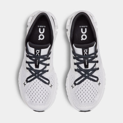 Cloud X Womens Running Shoes (Ivory/Black) — view 2 of 4