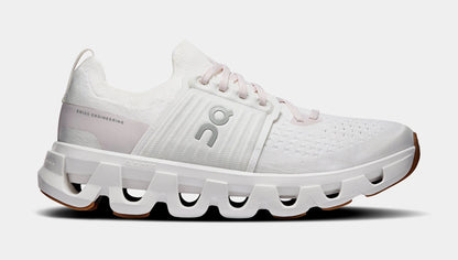 Cloudswift 4 Womens Running Shoes (White/White) — view 2 of 6