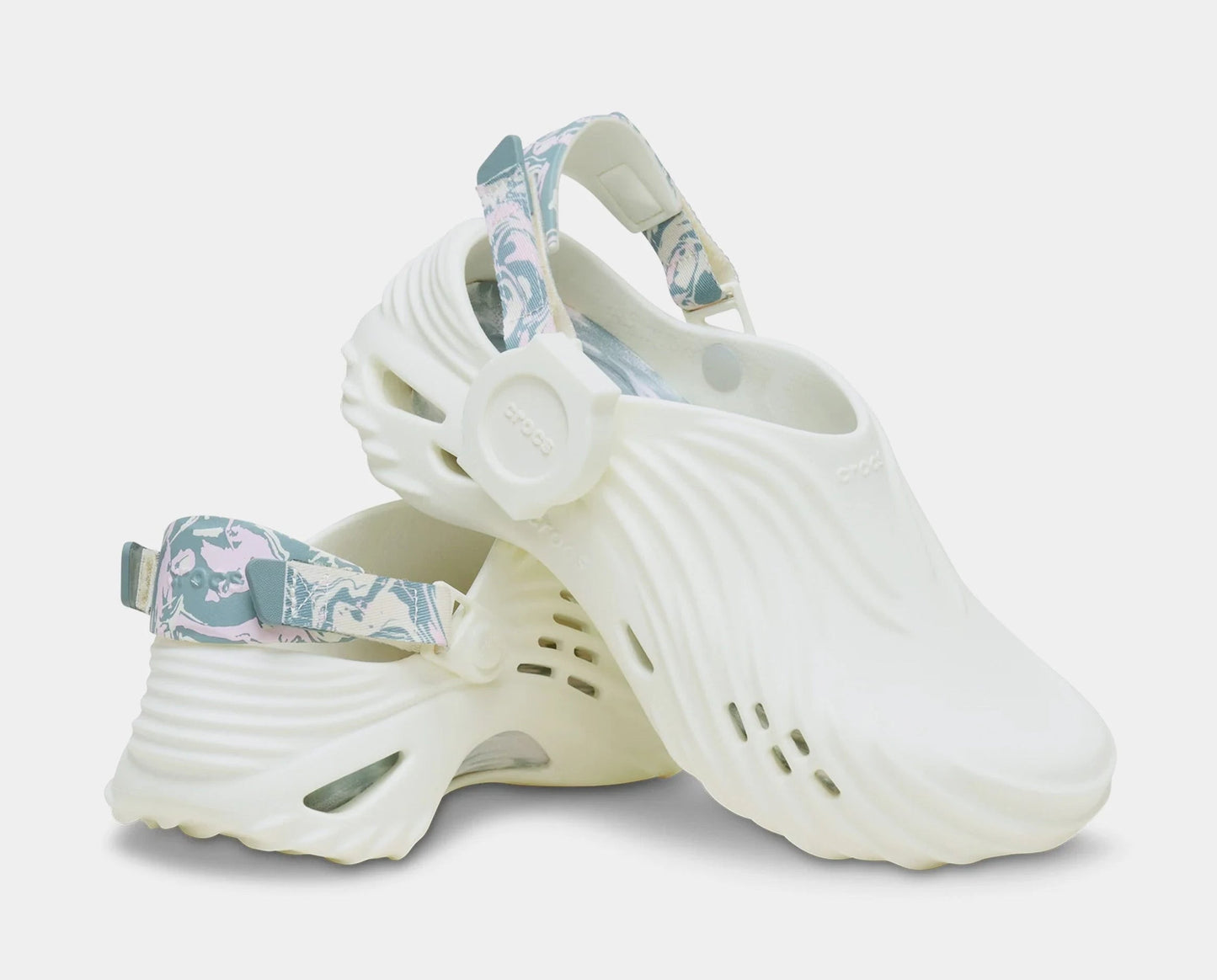 Echo Wave G Shock Mens Sandals (White/Multi) — view 3 of 5