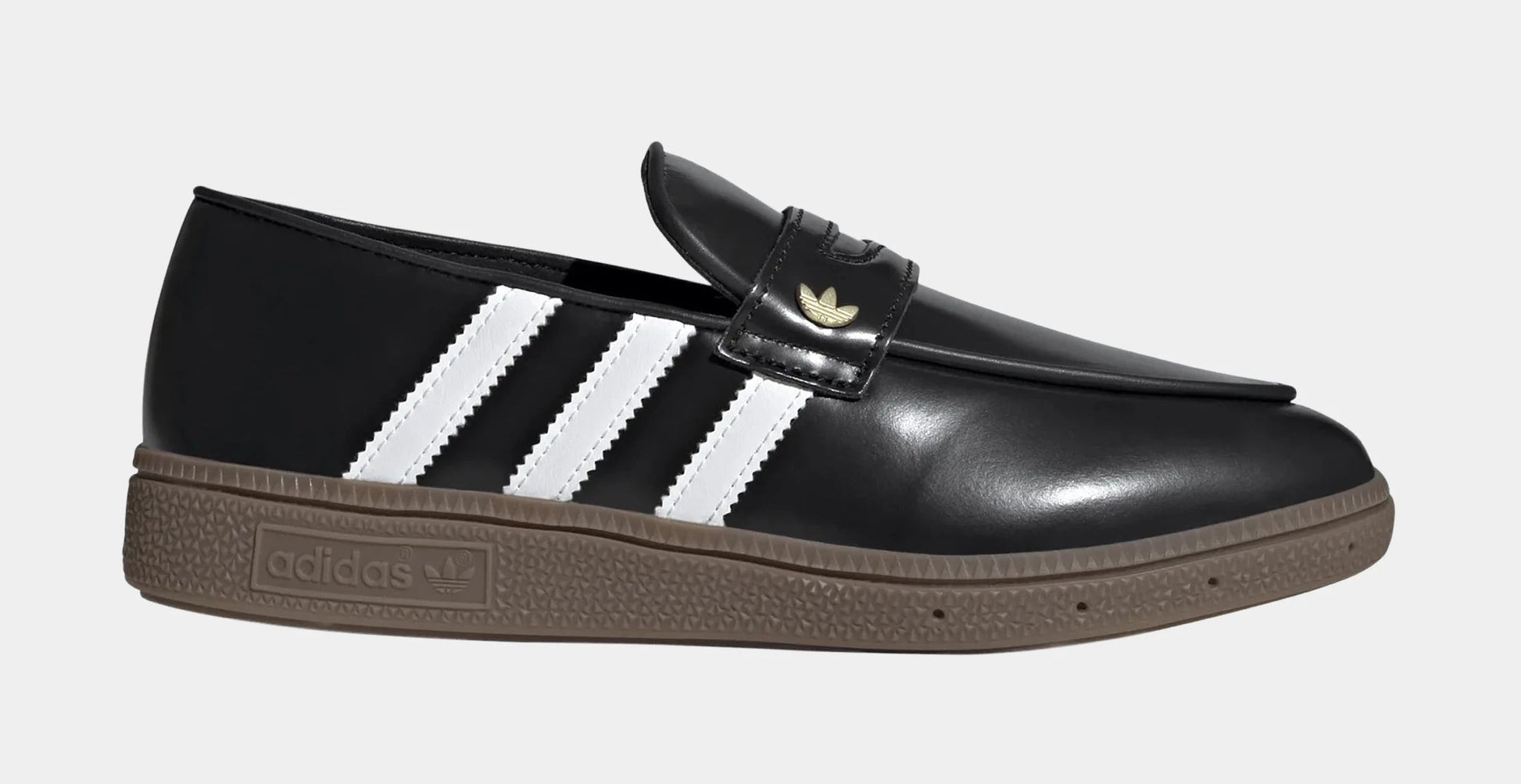Handball Spezial Loafer Womens Lifestyle Shoes (Core Black/Cloud White/Gum) — view 2 of 4