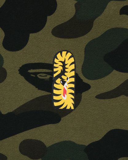 BAPE 1st Camo Shark Full Zip Hoodie - Green Camo — view 4 of 4