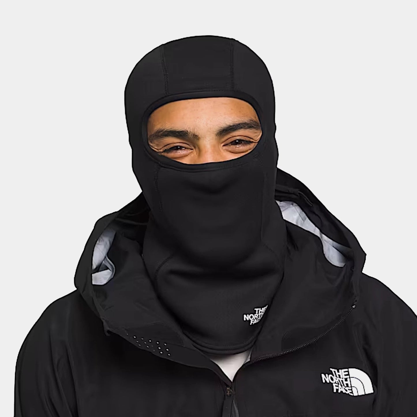 Freedom Fleece Balaclava Mens Hat (Black/White) — view 2 of 2