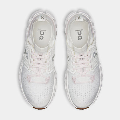 Cloudswift 4 Womens Running Shoes (White/White) — view 1 of 6