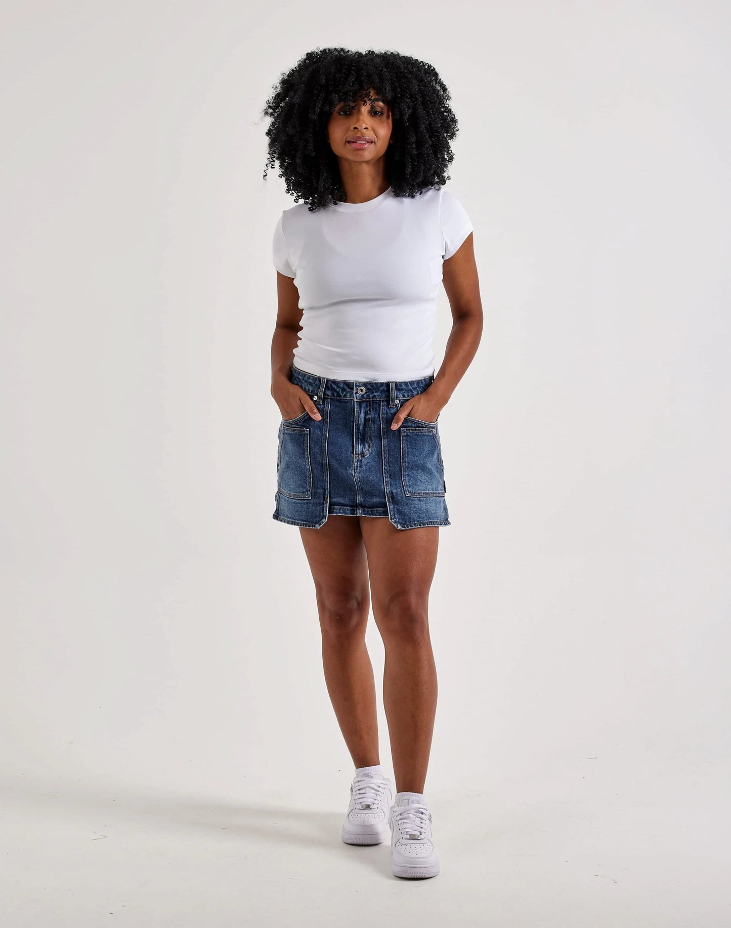 Off-White L/AB Denim Mini Skirt — view 4 of 4