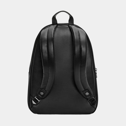 JDN Perforated Mens Backpack (Black) — view 2 of 4