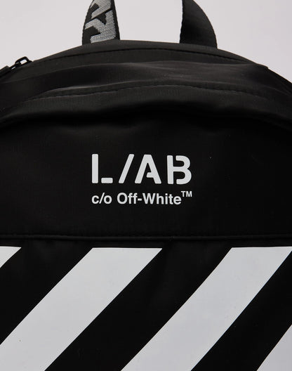 Off-White L/AB Diagonal Tab Backpack — view 3 of 6