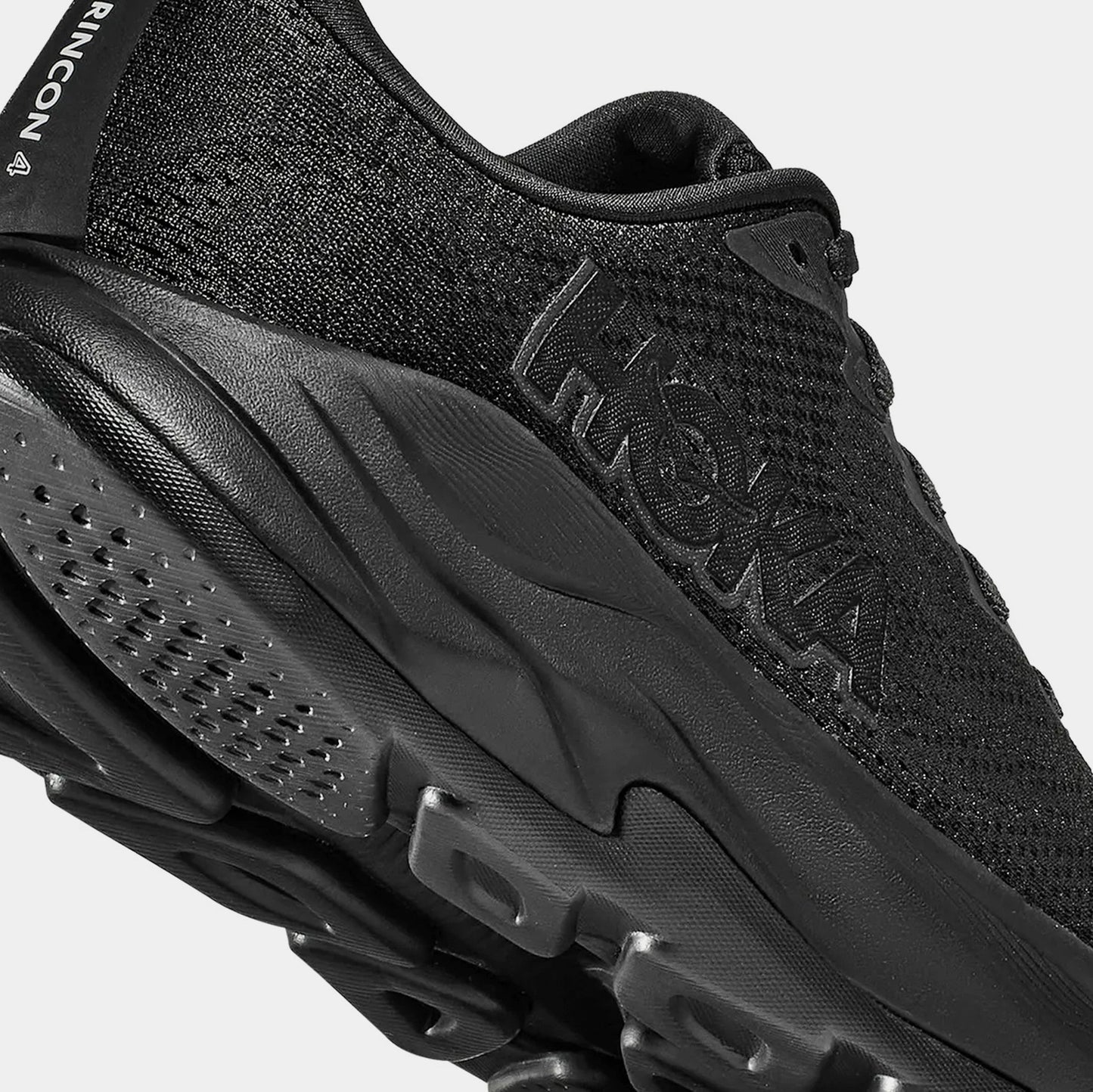 Rincon 4 Womens Running Shoes (Black/Black) — view 4 of 4