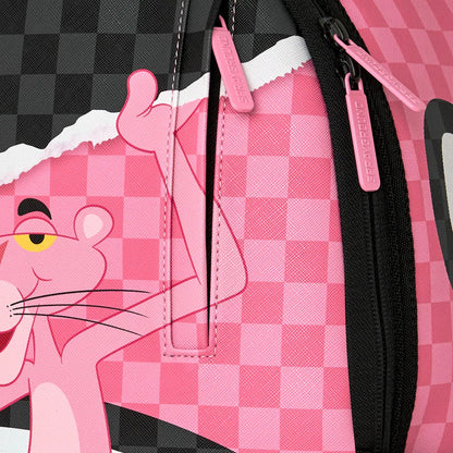 Pink Panther On The Run Mens Backpack (Pink/Grey) — view 5 of 6