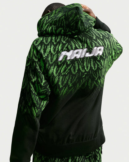 Nike x Slawn Ng Hoodie - Black/ Poison Green — view 2 of 6